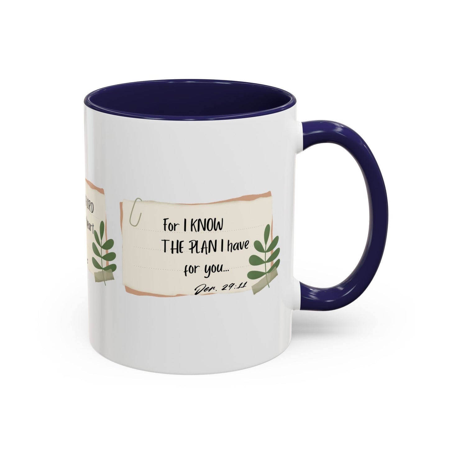 Triple scripture ceramic mug 11oz