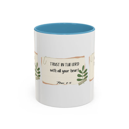 Triple scripture ceramic mug 11oz