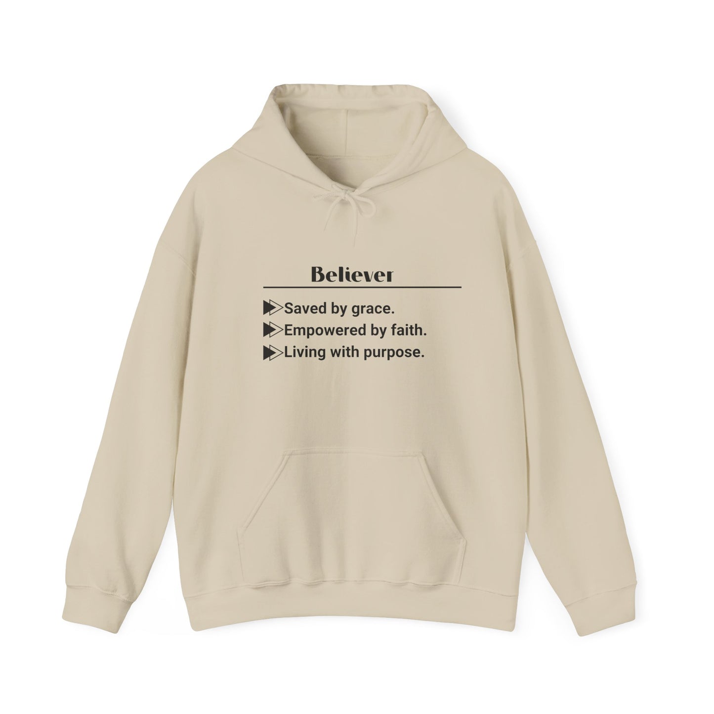 Believer hooded Sweatshirt