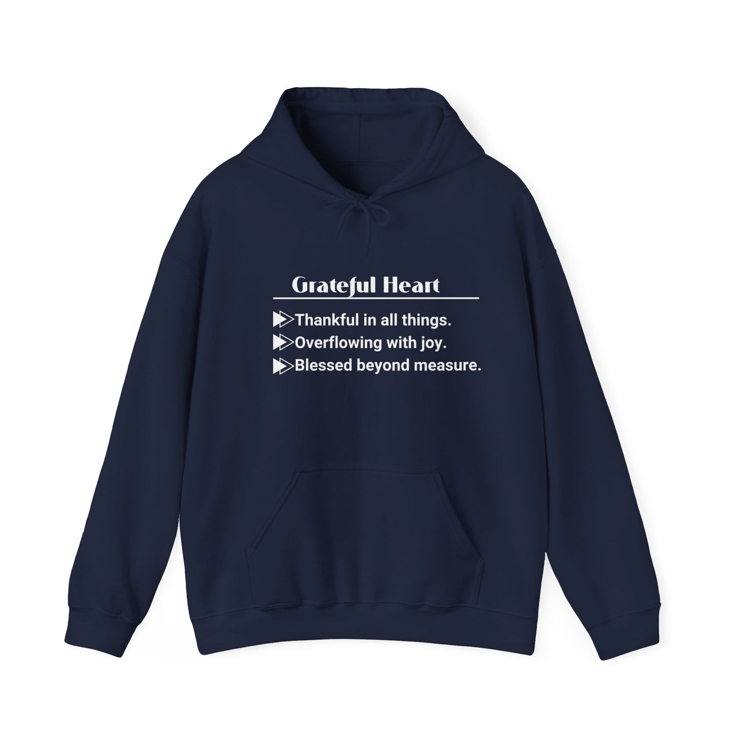 Grateful Heart Hooded Sweatshirt