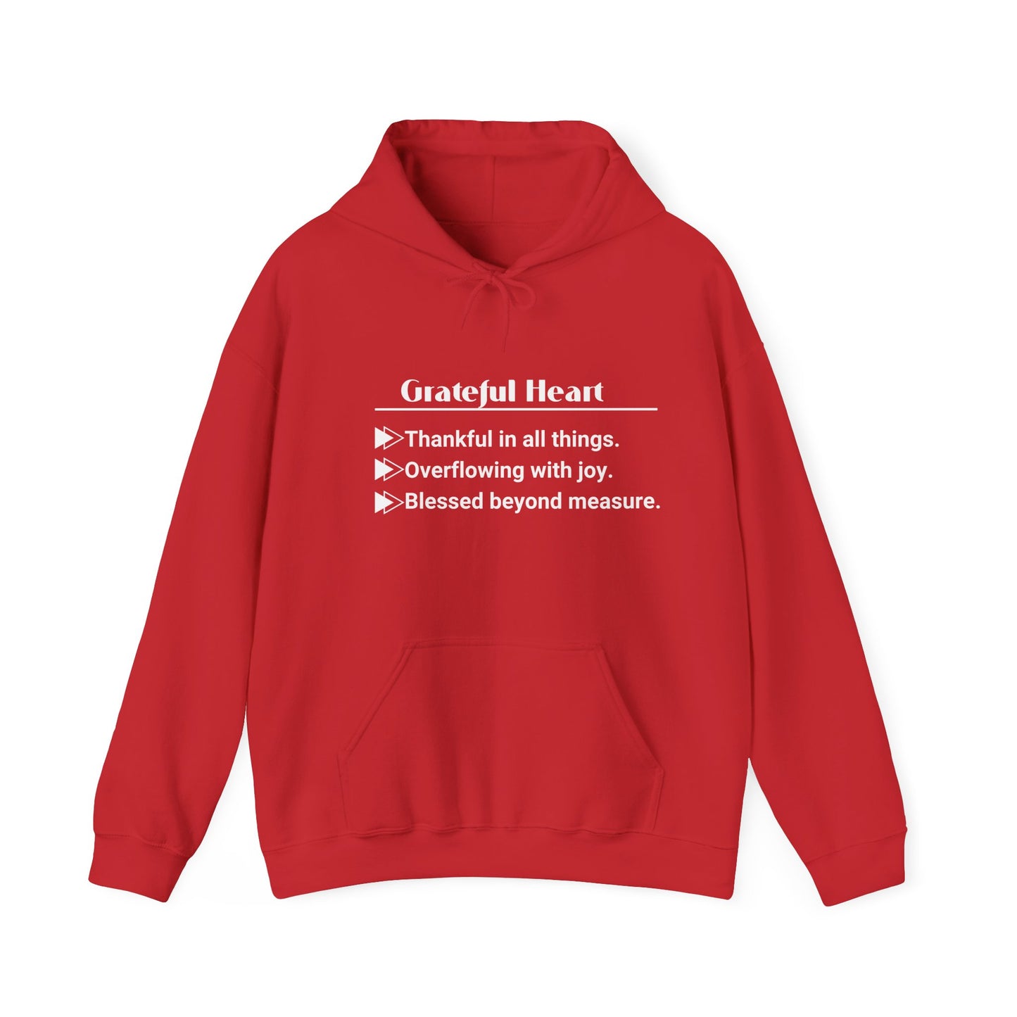 Grateful Heart Hooded Sweatshirt