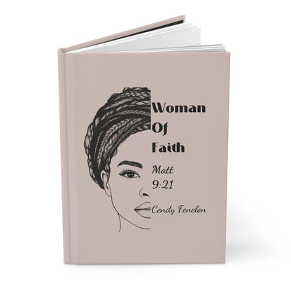 Woman of Faith - Hardcover Journal Matte- Custom Name