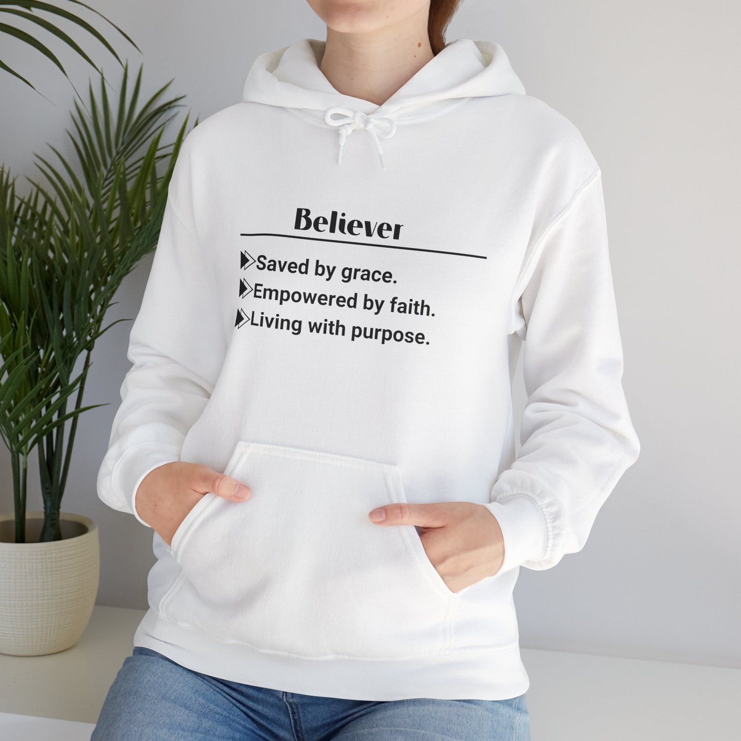 Believer hooded Sweatshirt