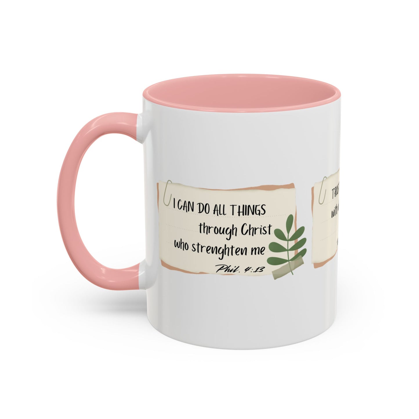 Triple scripture ceramic mug 11oz