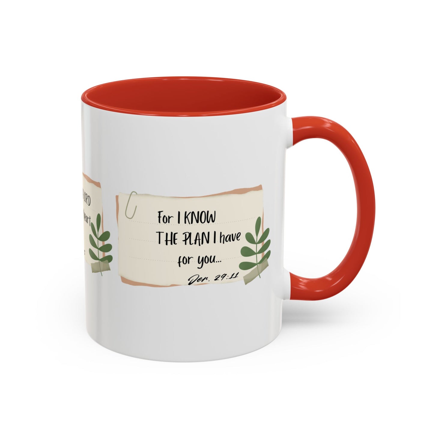 Triple scripture ceramic mug 11oz