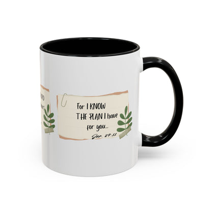 Triple scripture ceramic mug 11oz