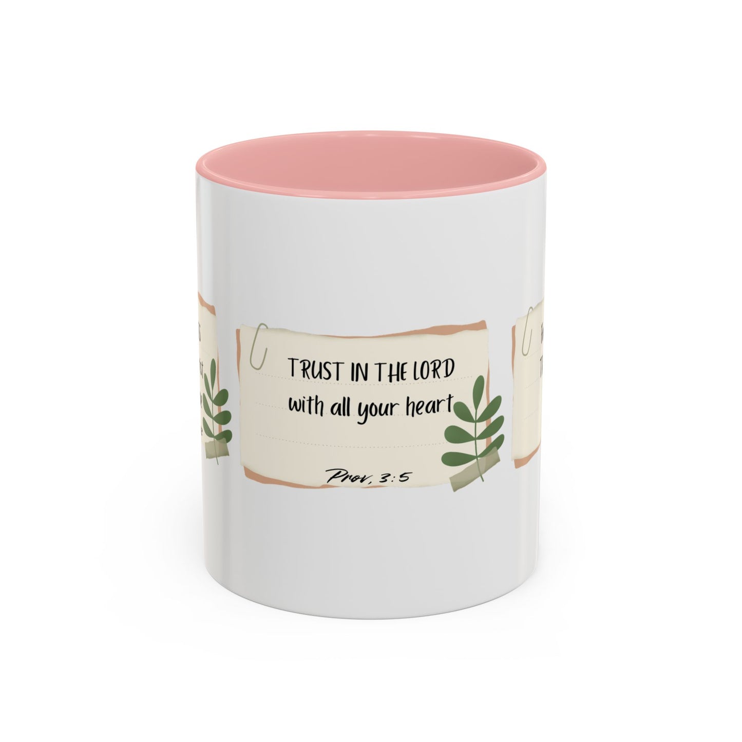 Triple scripture ceramic mug 11oz