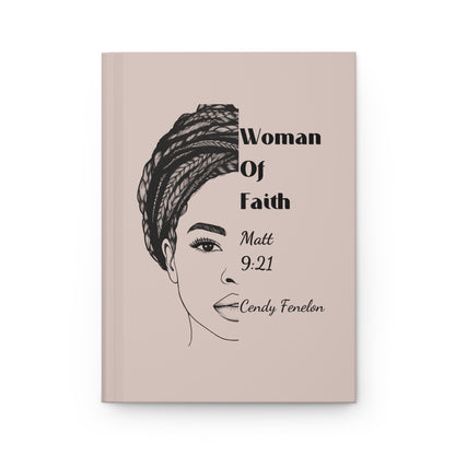 Woman of Faith - Hardcover Journal Matte- Custom Name