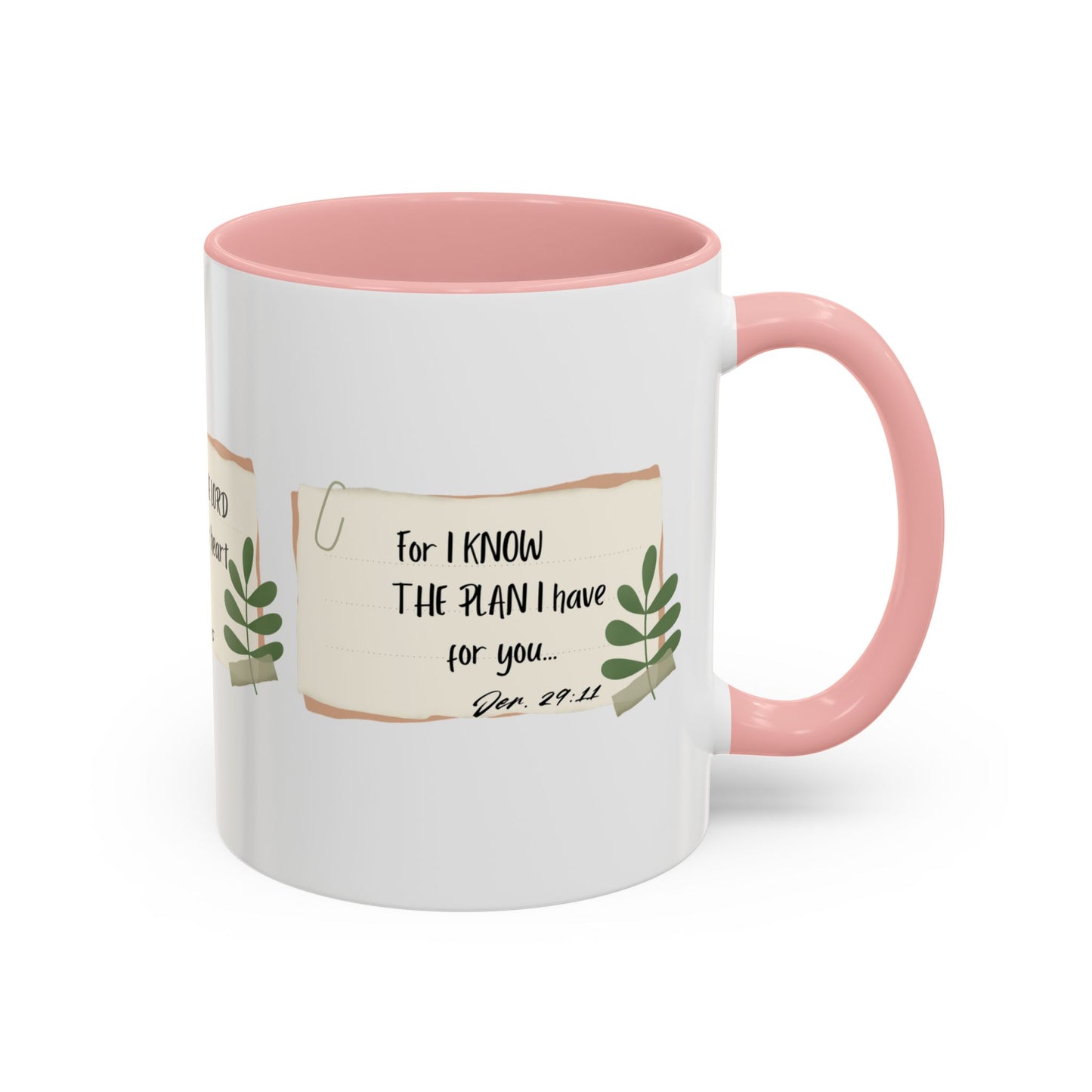 Triple scripture ceramic mug 11oz