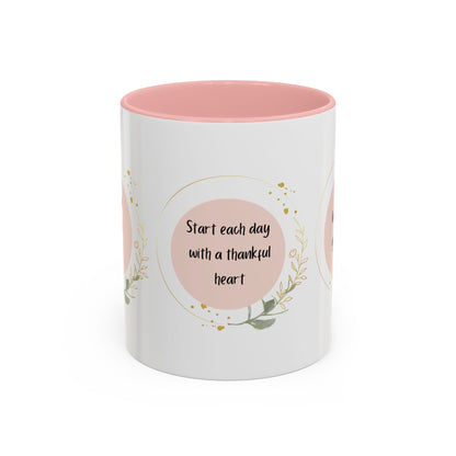 Gratitude Accent Mug 11oz.